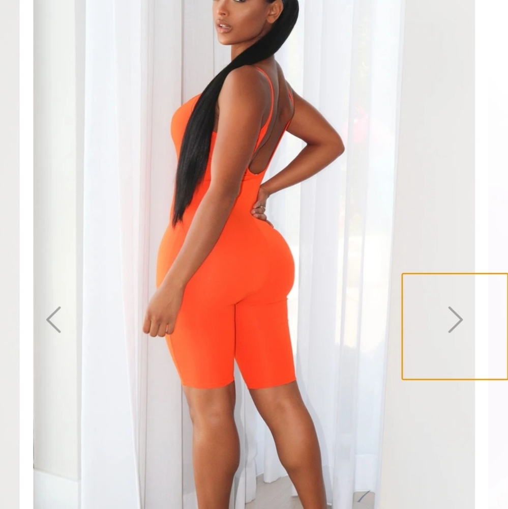 Spaghetti Strap Romper - Picture 2 of 3